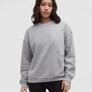 lululemon athletica Women's Crewneck Sweatshirt - Light Gray